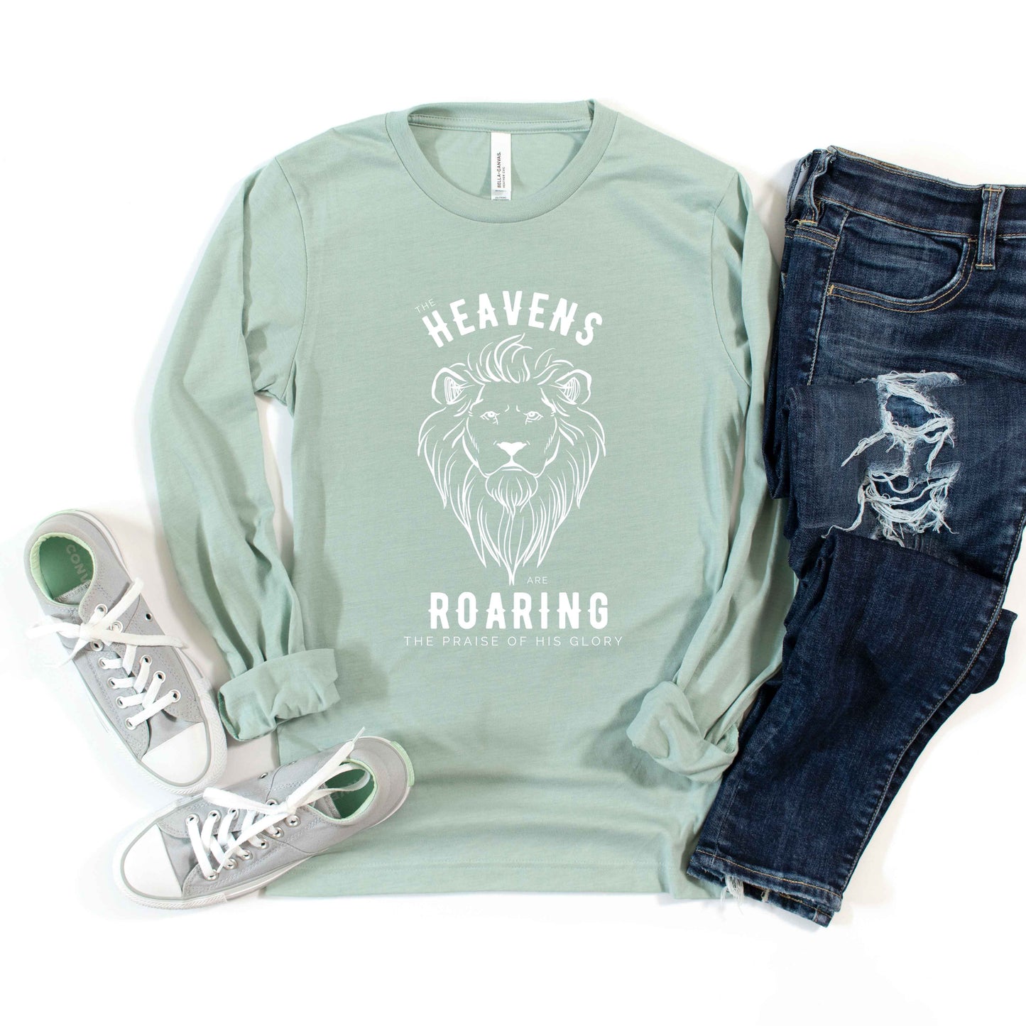 Heavens Are Roaring | Long Sleeve Crew Neck