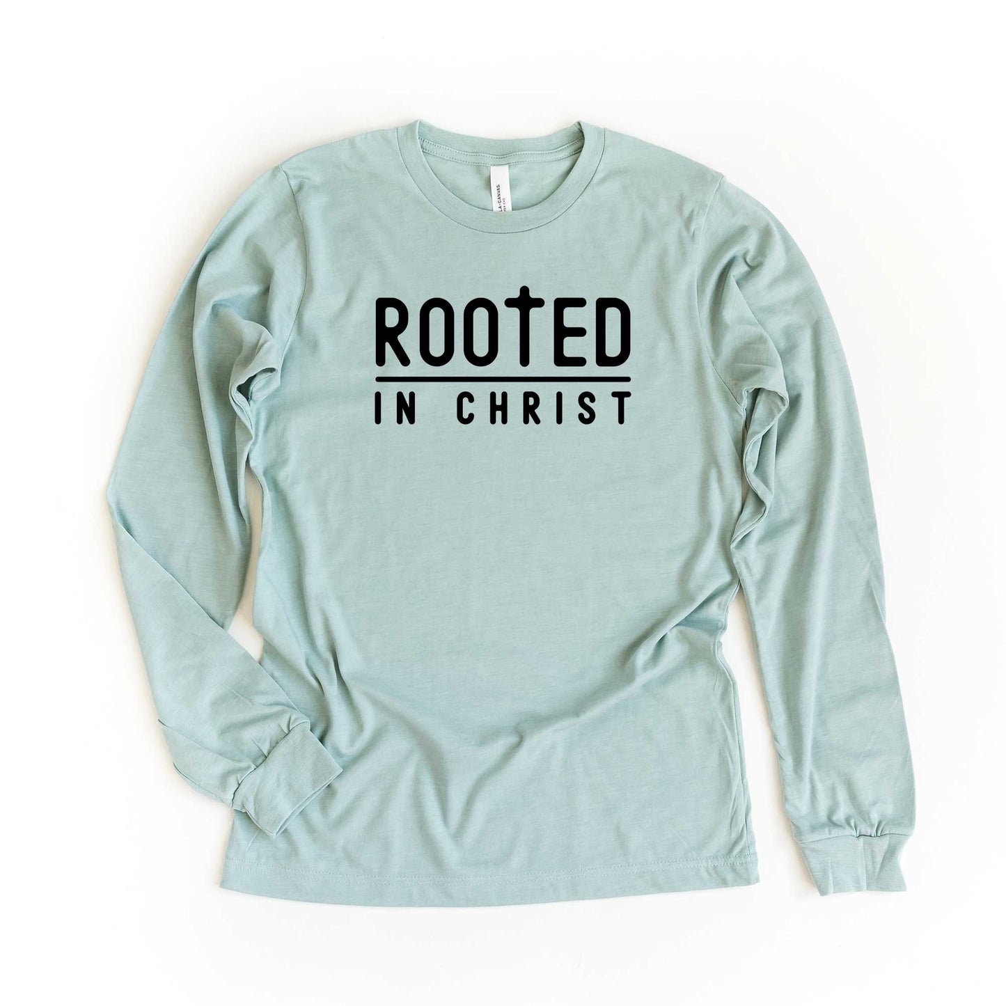 Rooted In Christ | Long Sleeve Crew Neck