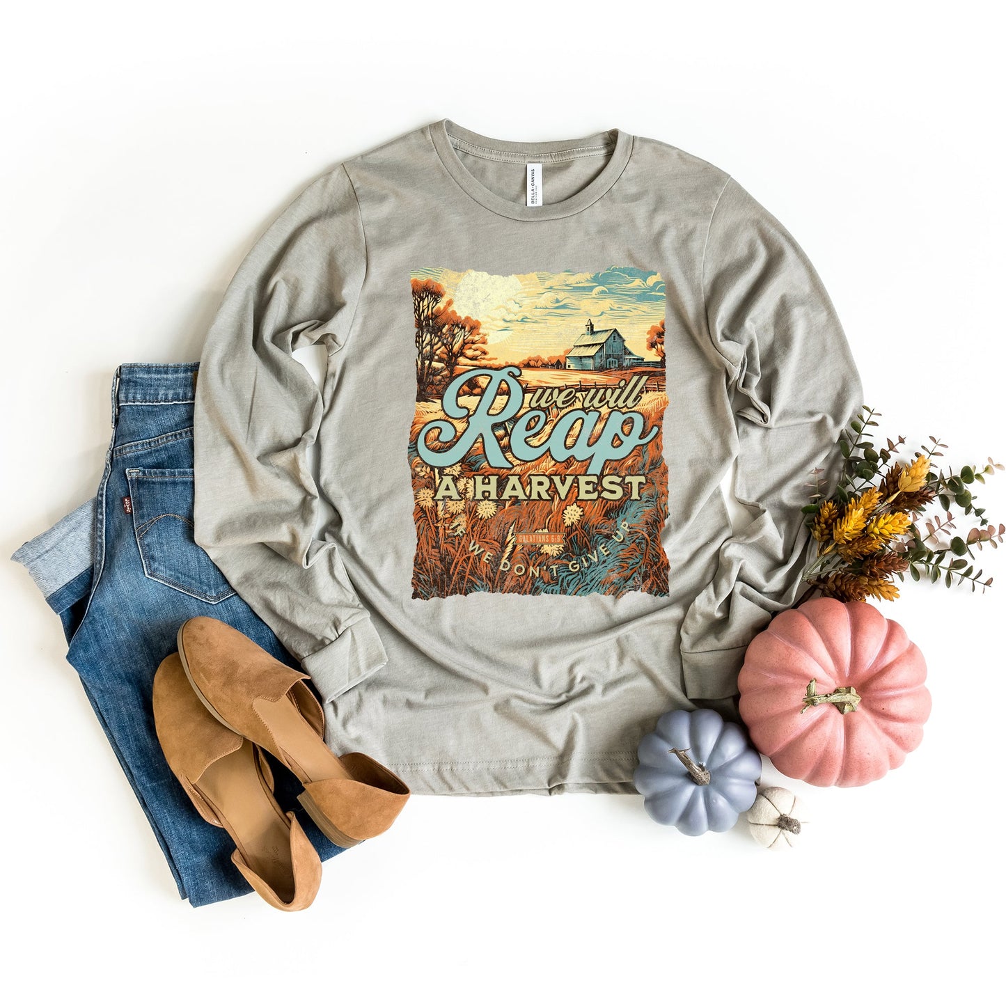 We Will Reap A Harvest | Long Sleeve Crew Neck