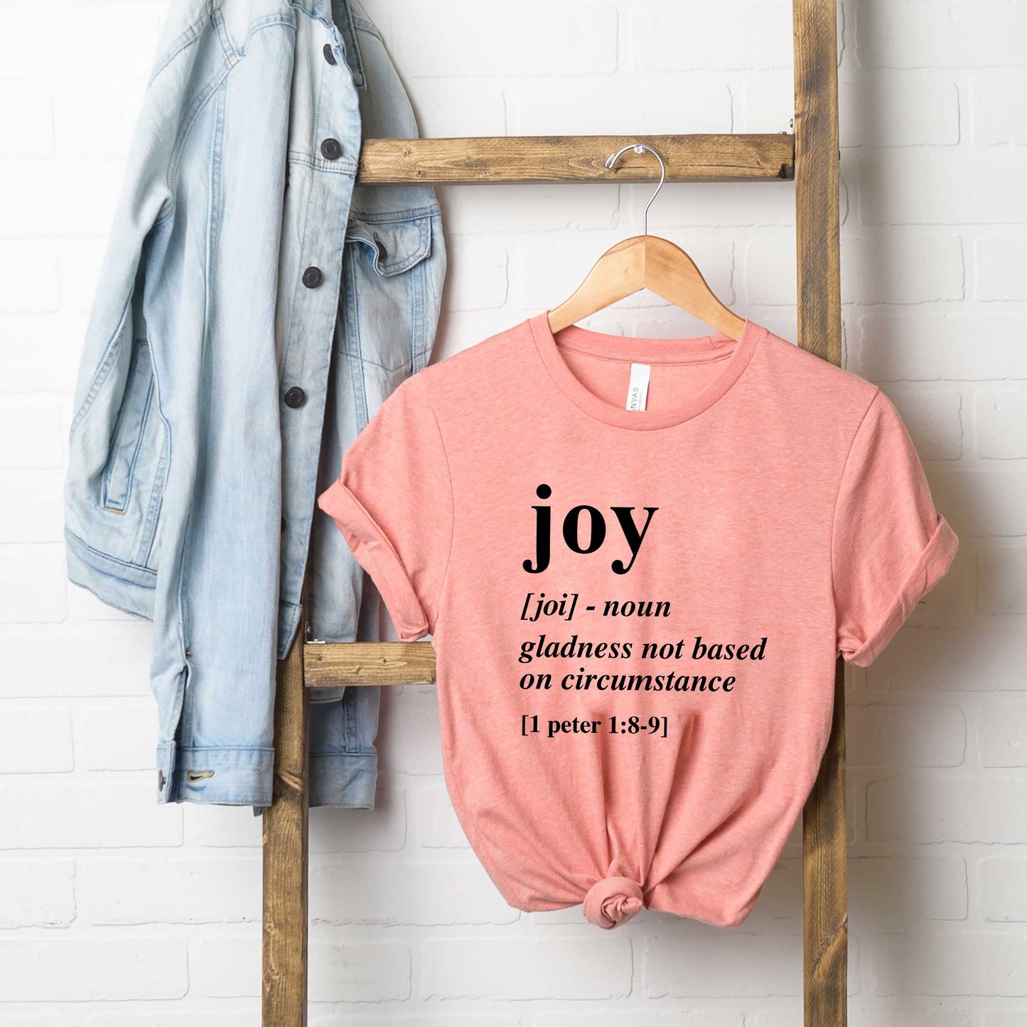 Joy Scripture | Short Sleeve Crew Neck