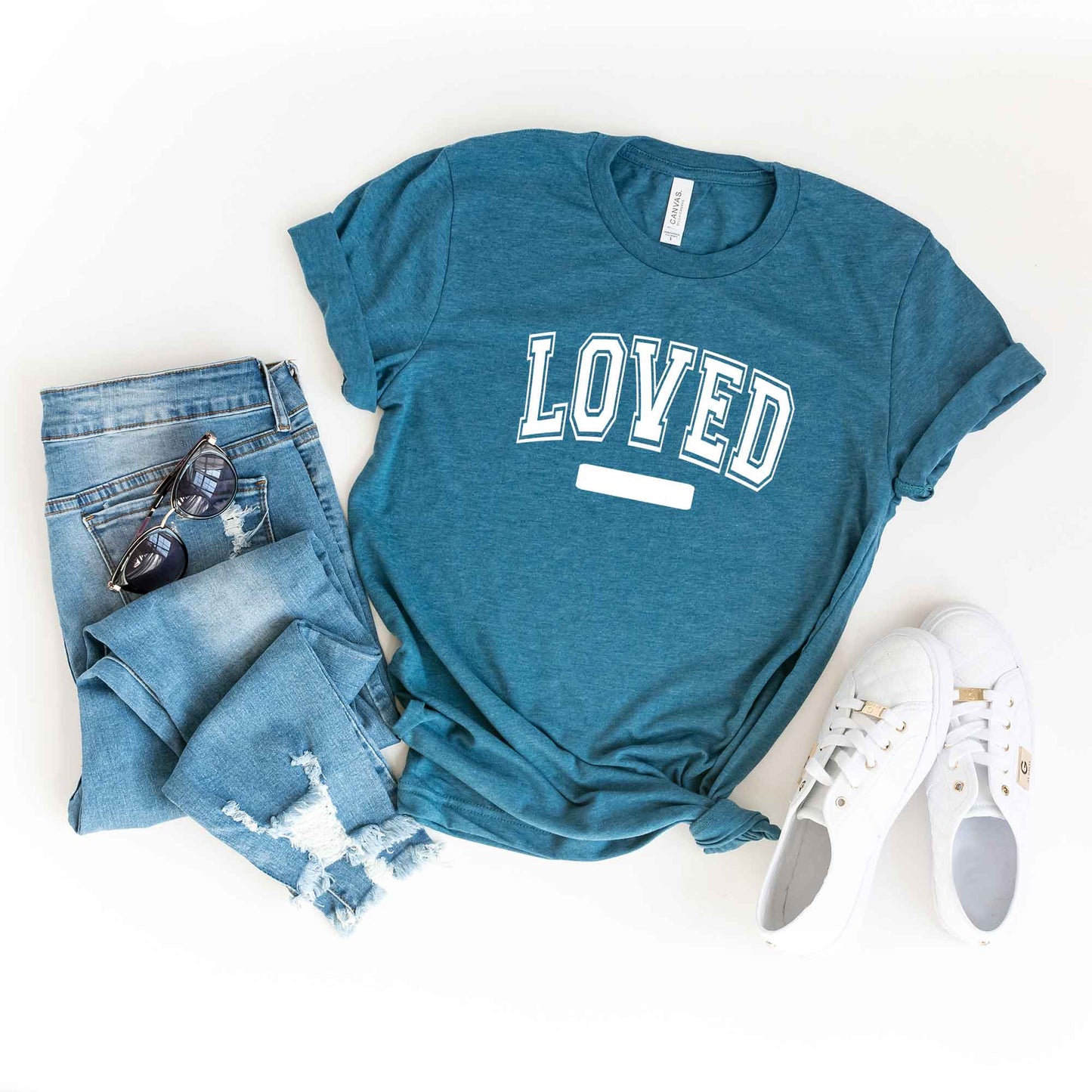 Loved Varsity  | Short Sleeve Crew Neck