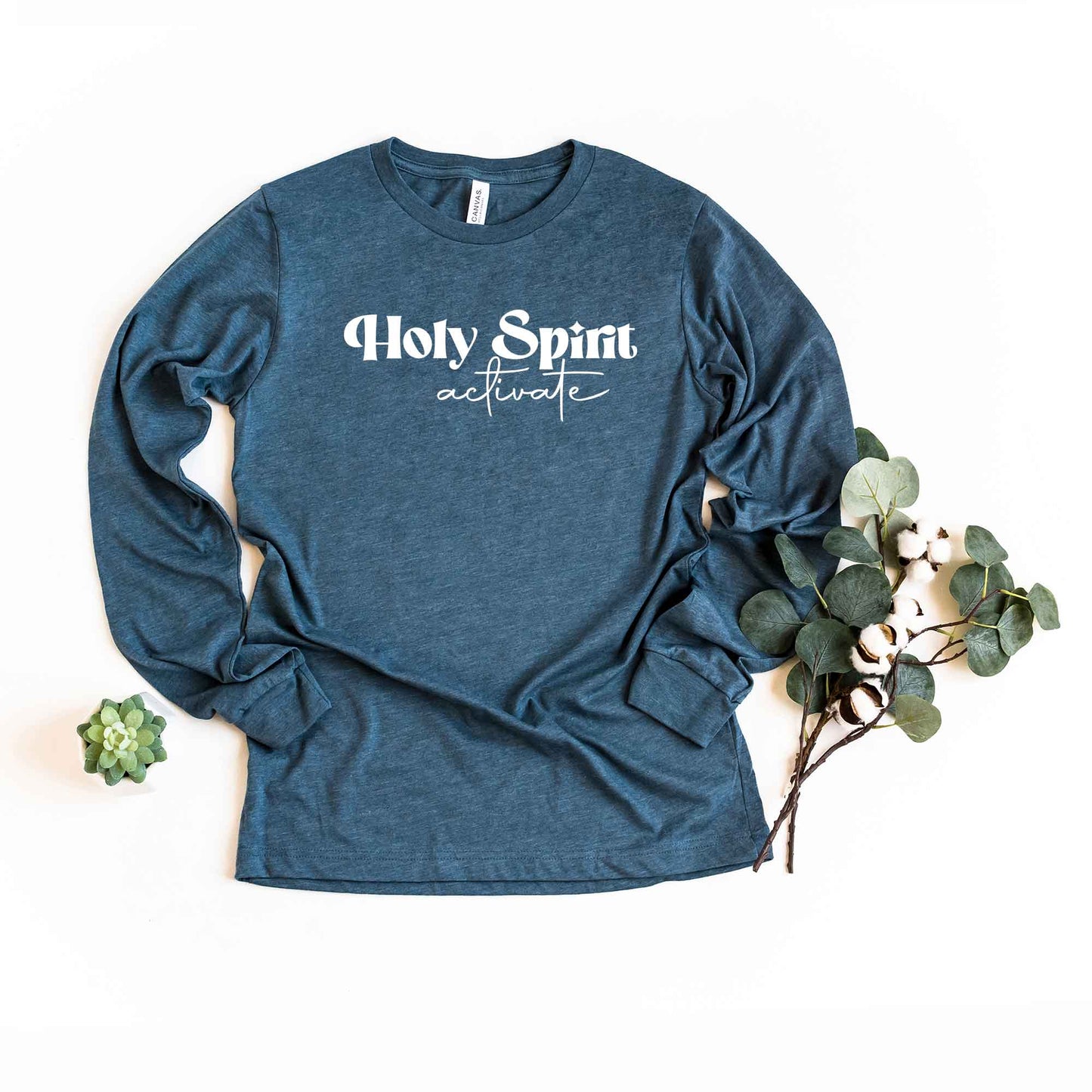 Holy Spirit Activate Star | Long Sleeve Crew Neck