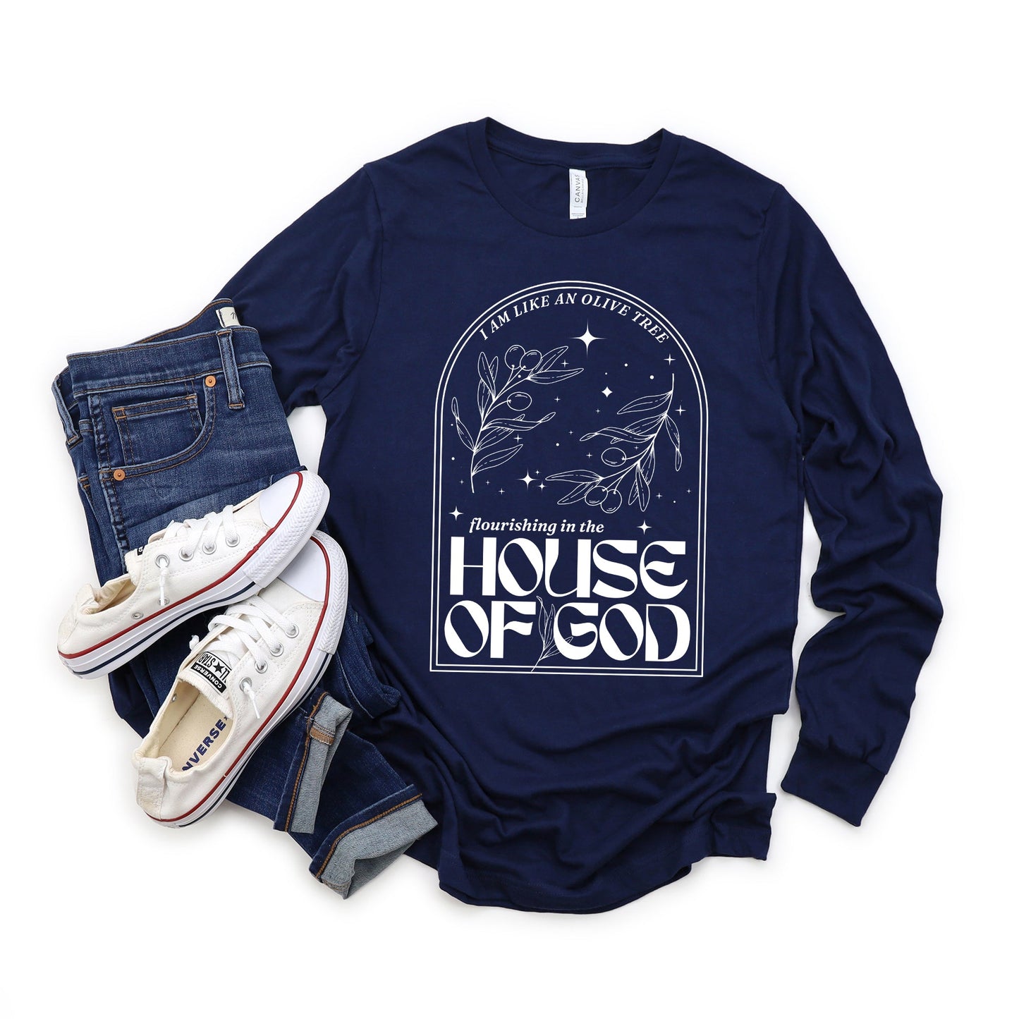 House Of God | Long Sleeve Crew Neck