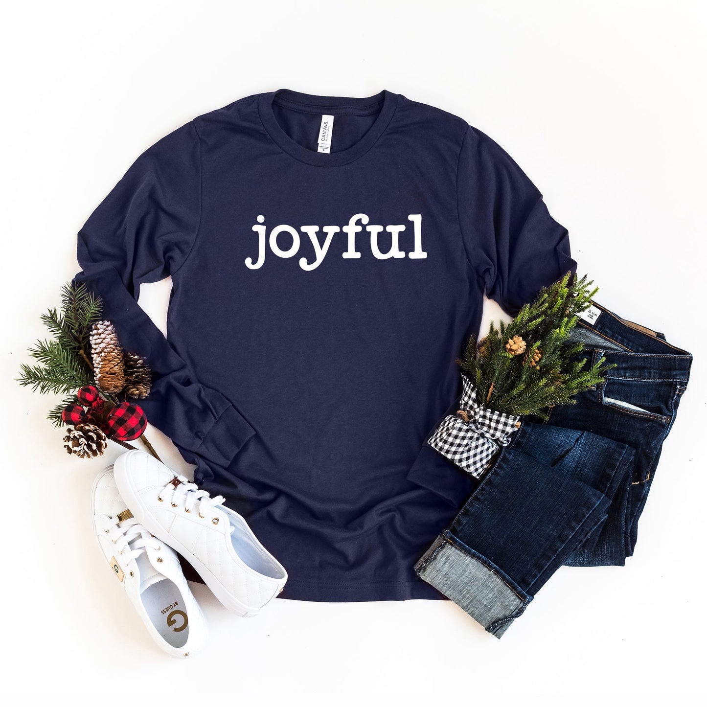 Joyful Bold | Long Sleeve Crew Neck