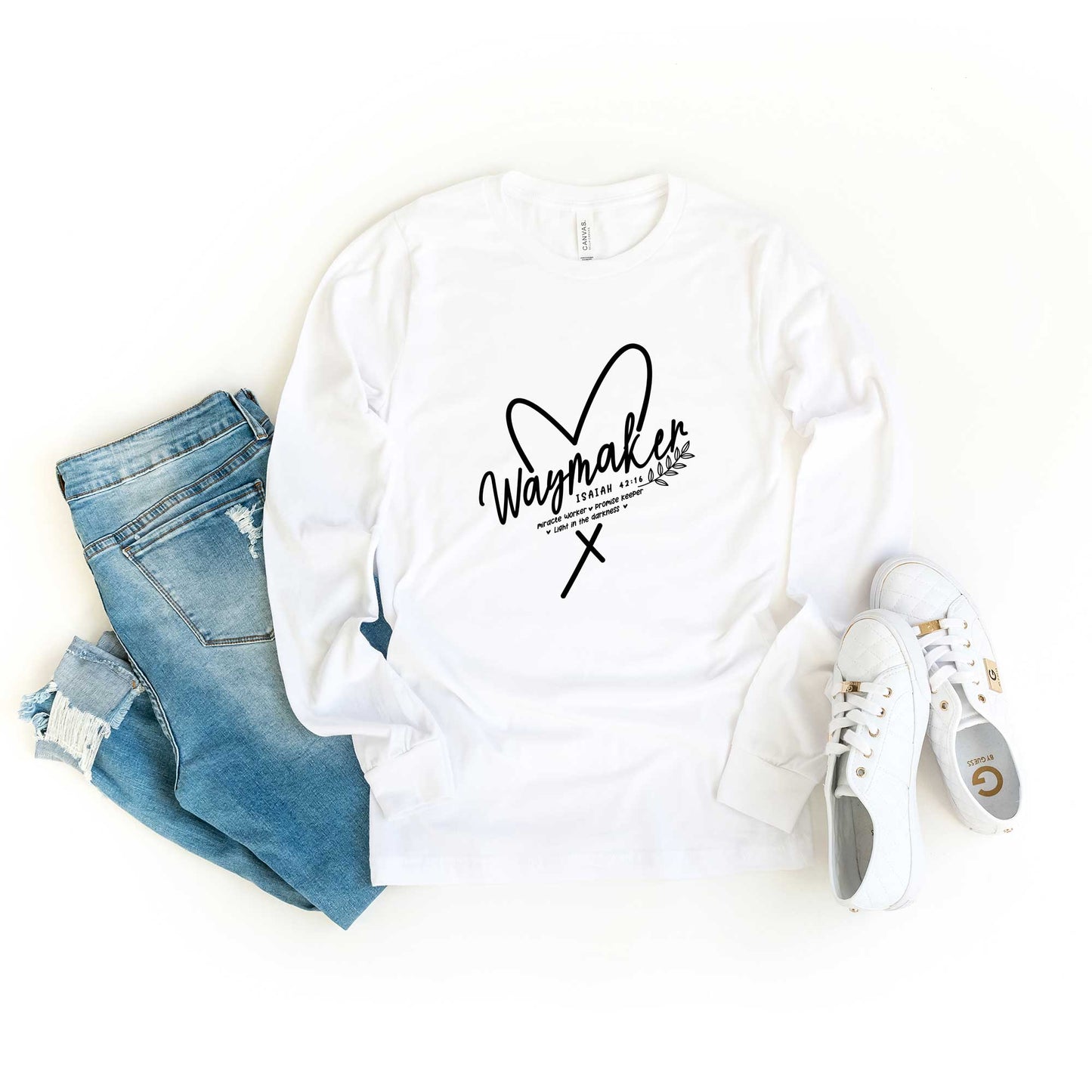 Waymaker Heart | Long Sleeve Crew Neck