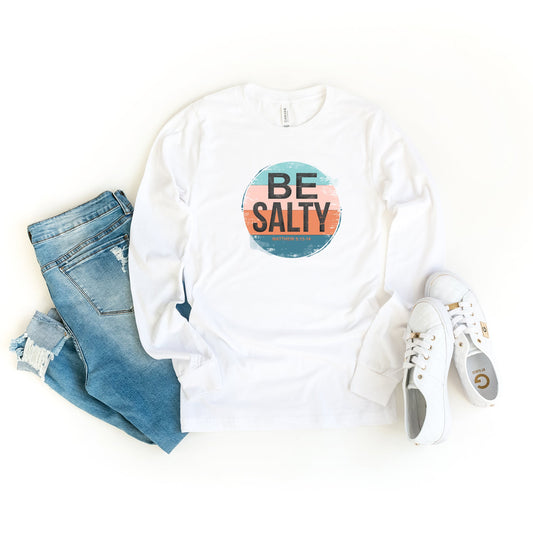 Retro Be Salty | Long Sleeve Crew Neck