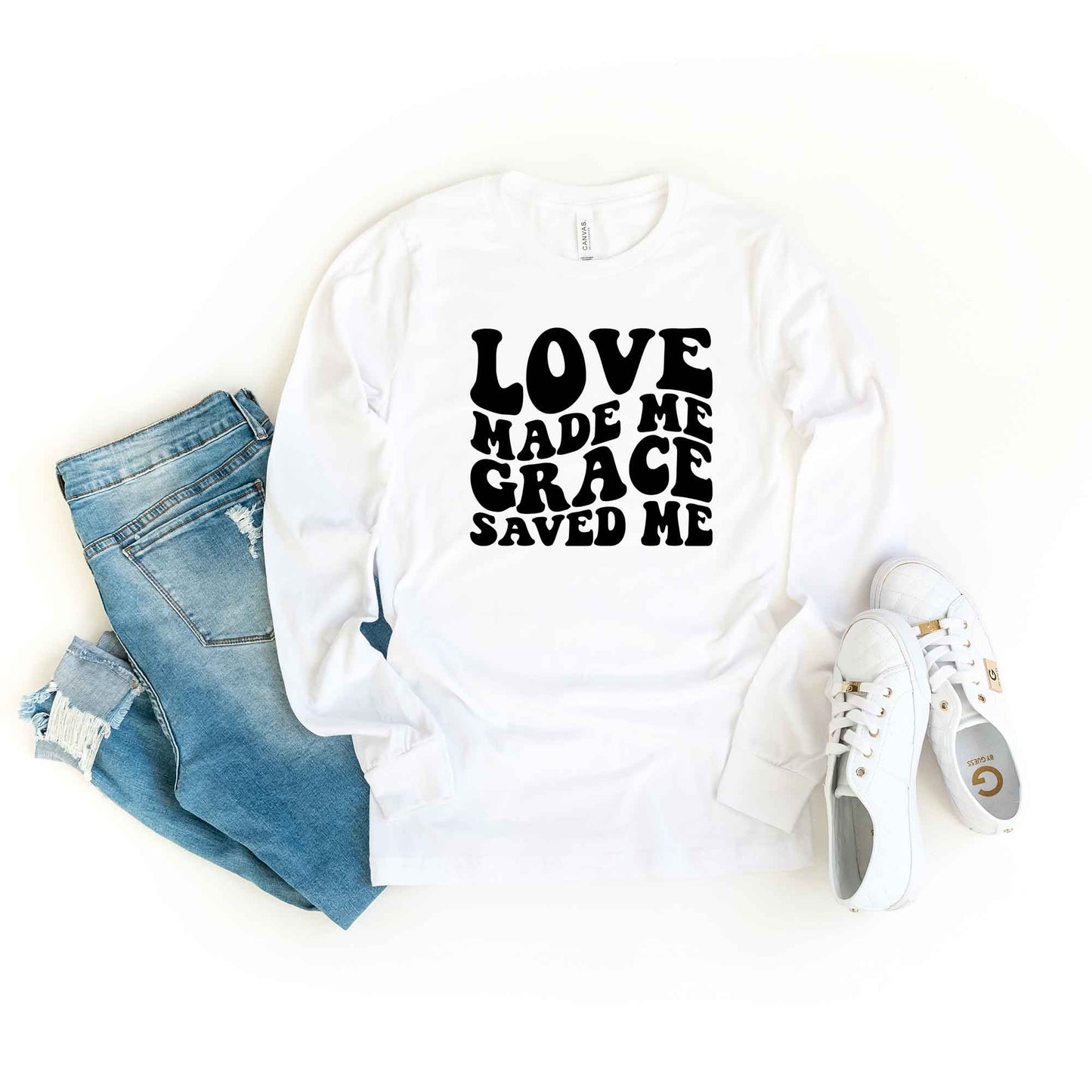 Love Made Me | Long Sleeve Crew Neck