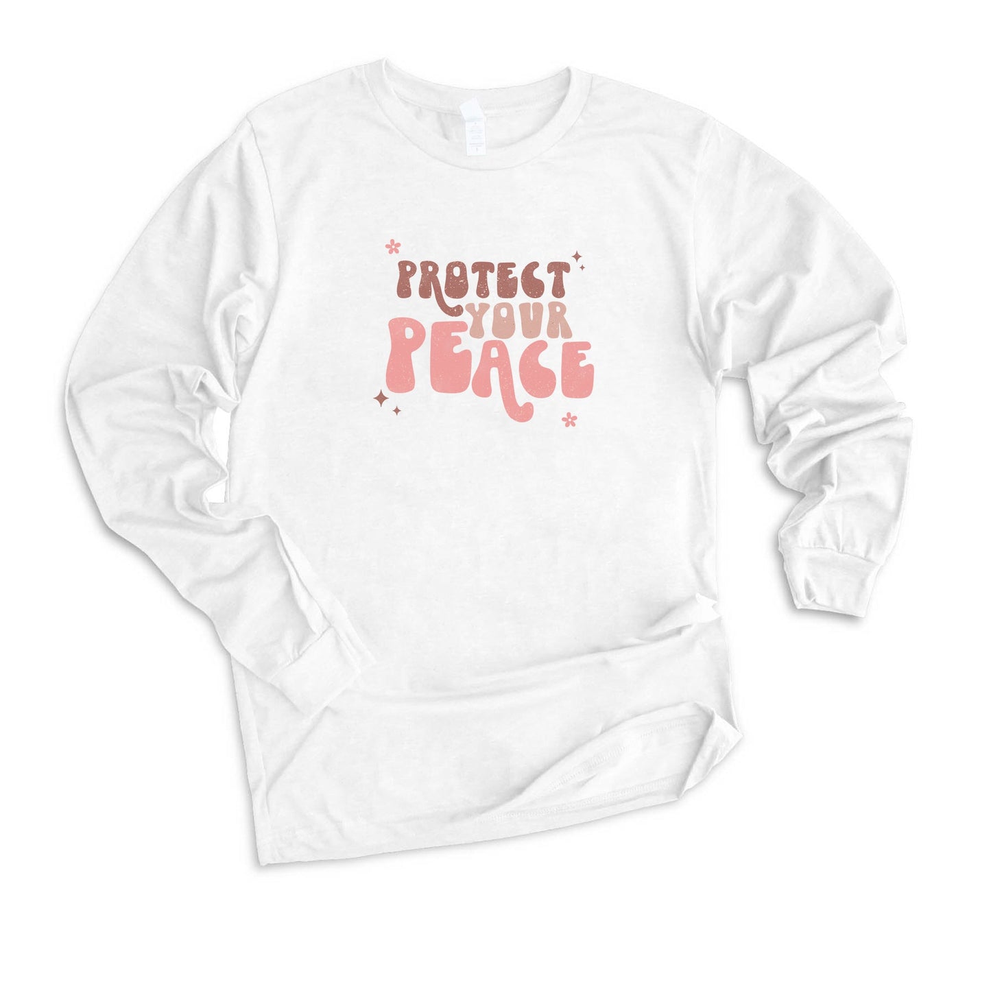 Protect Your Peace Retro | Long Sleeve Crew Neck