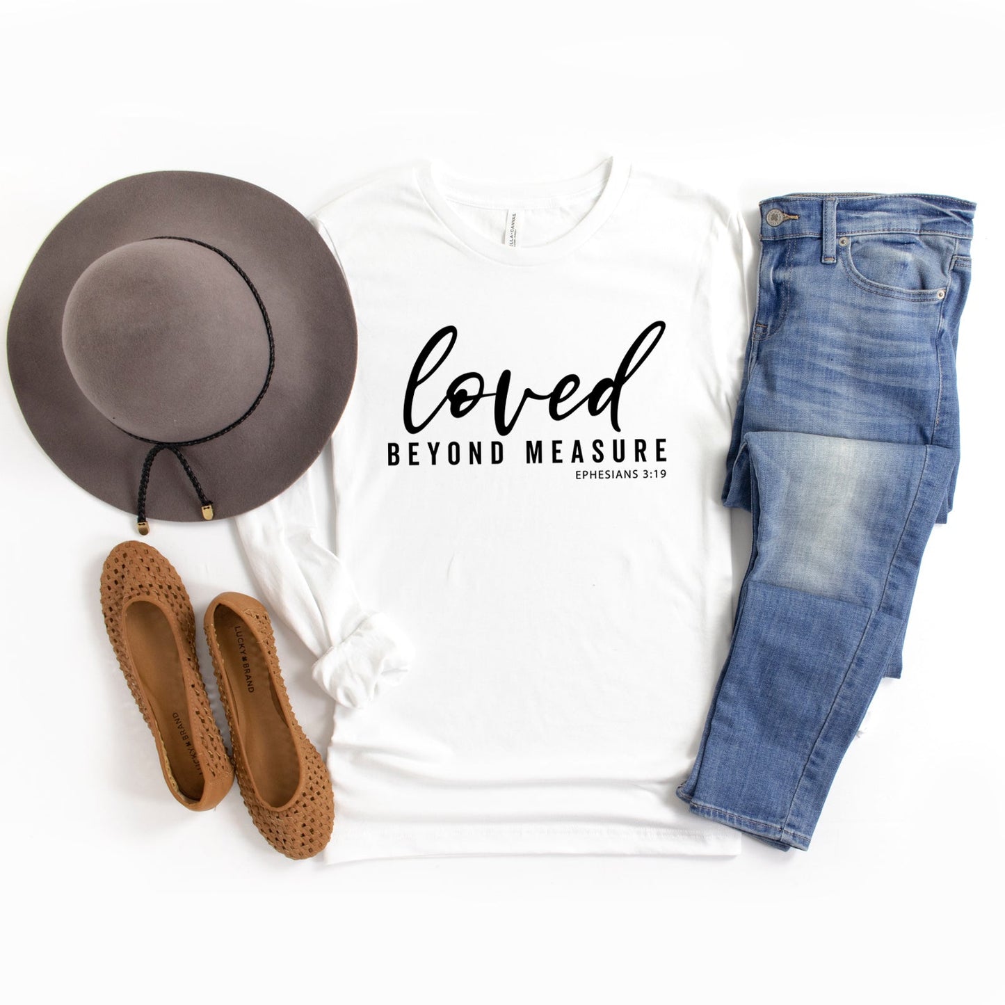 Loved Beyond Measure | Long Sleeve Crew Neck