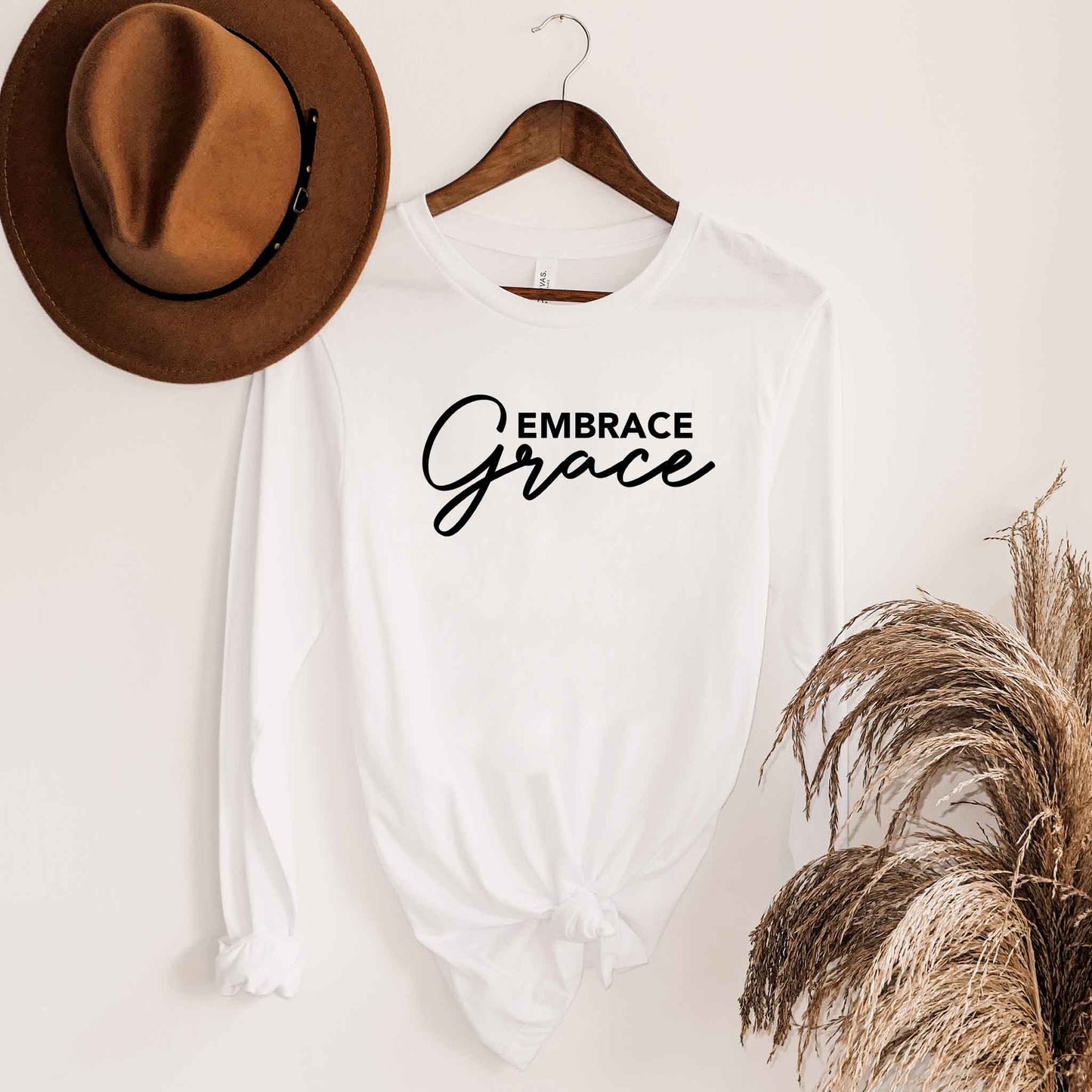 Embrace Grace  | Long Sleeve Crew Neck