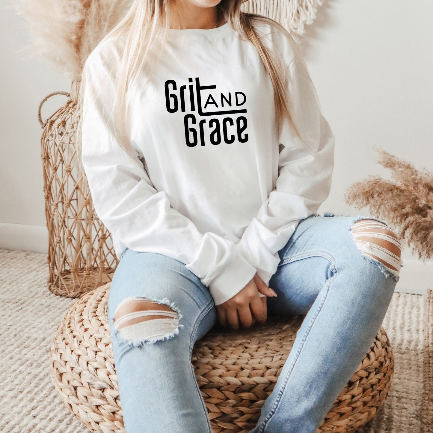 Grit And Grace | Long Sleeve Crew Neck