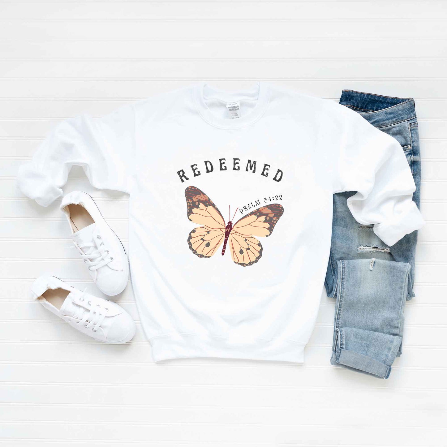 Redeemed Boho Butterfly | Sweatshirt