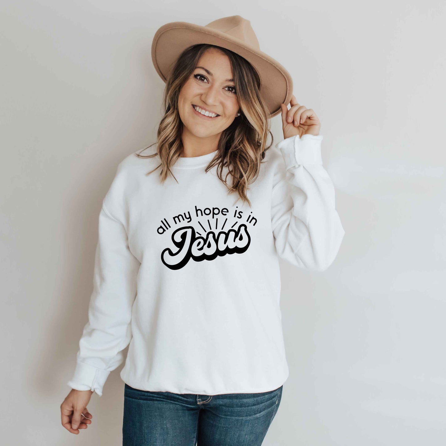 All My Hope Is In Jesus | Sweatshirt