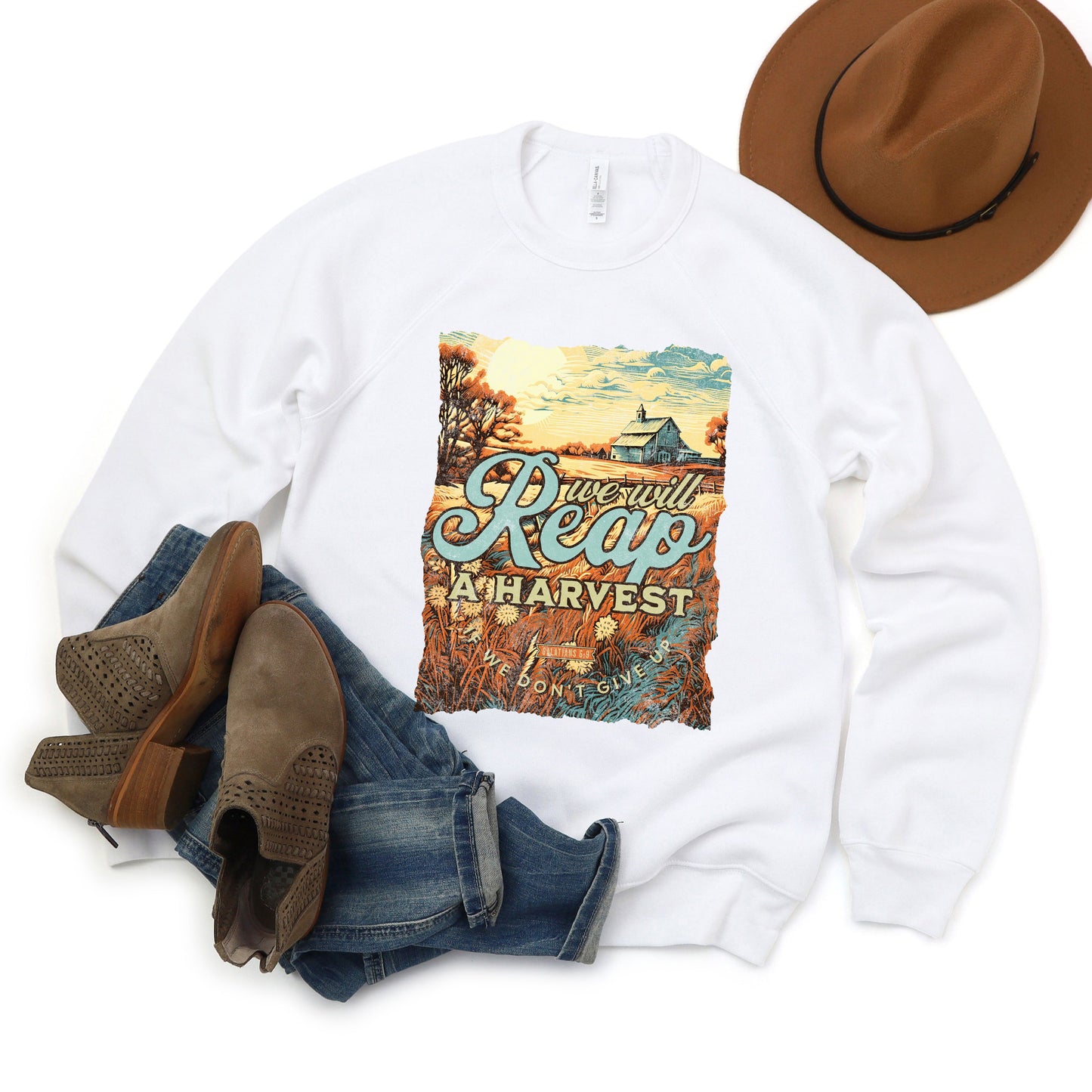 We Will Reap A Harvest | Bella Canvas Sweatshirt