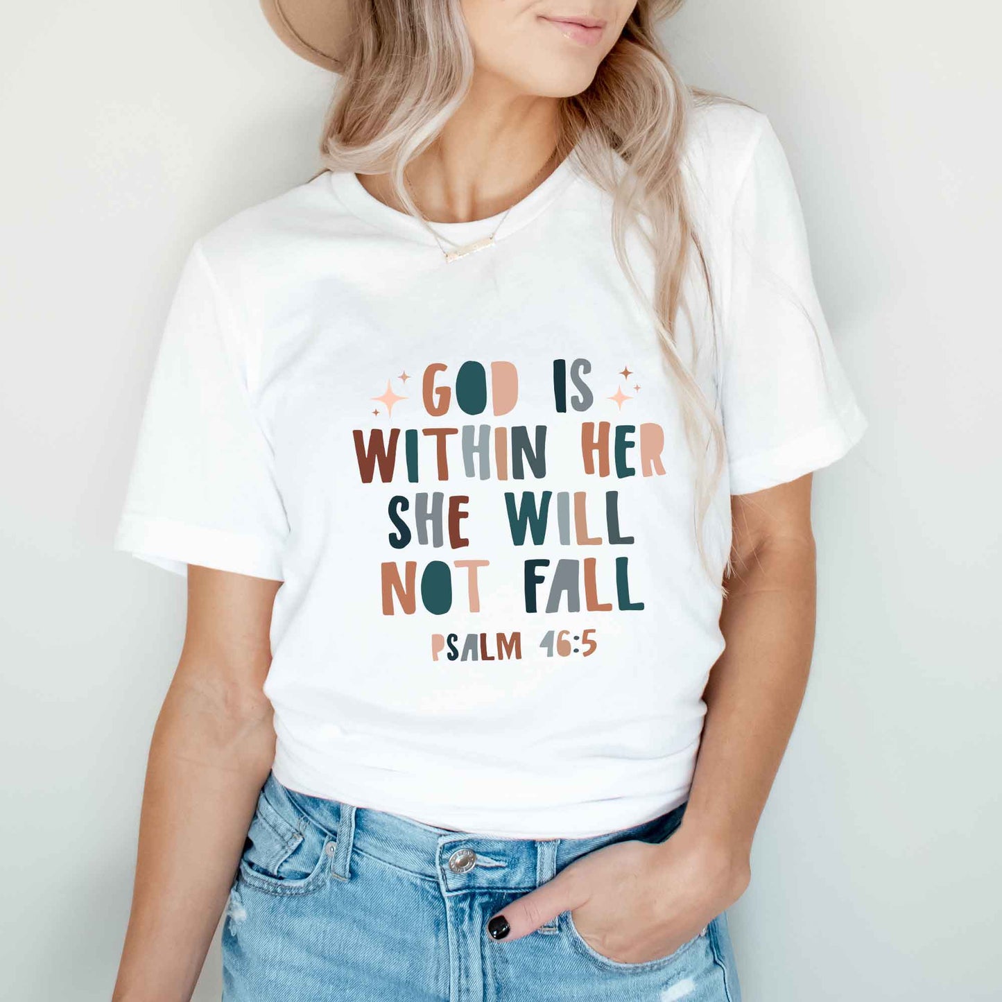 She Will Not Fall | Short Sleeve Crew Neck