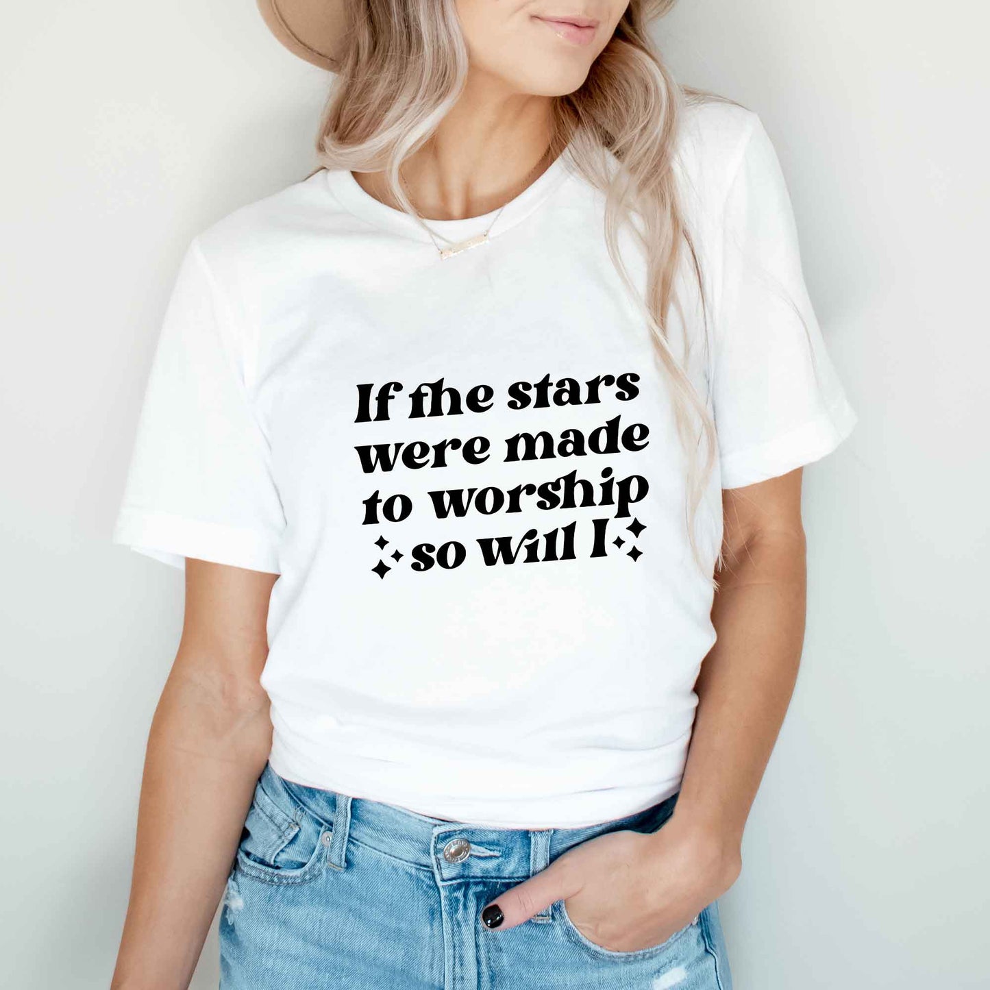 Stars Made To Worship | Short Sleeve Crew Neck