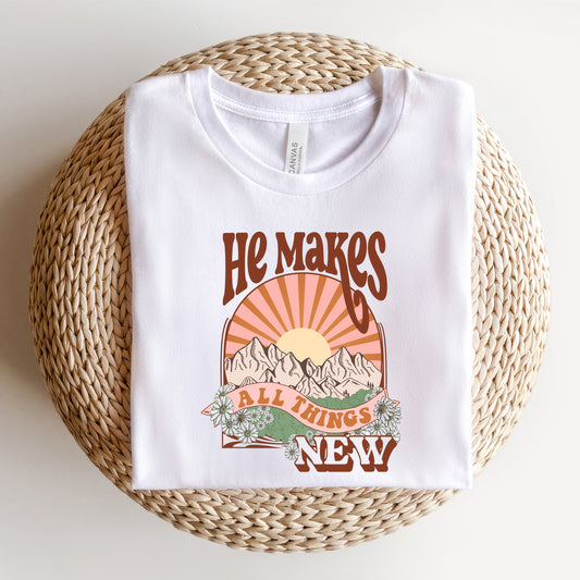 He Makes All Things New | Short Sleeve Crew Neck