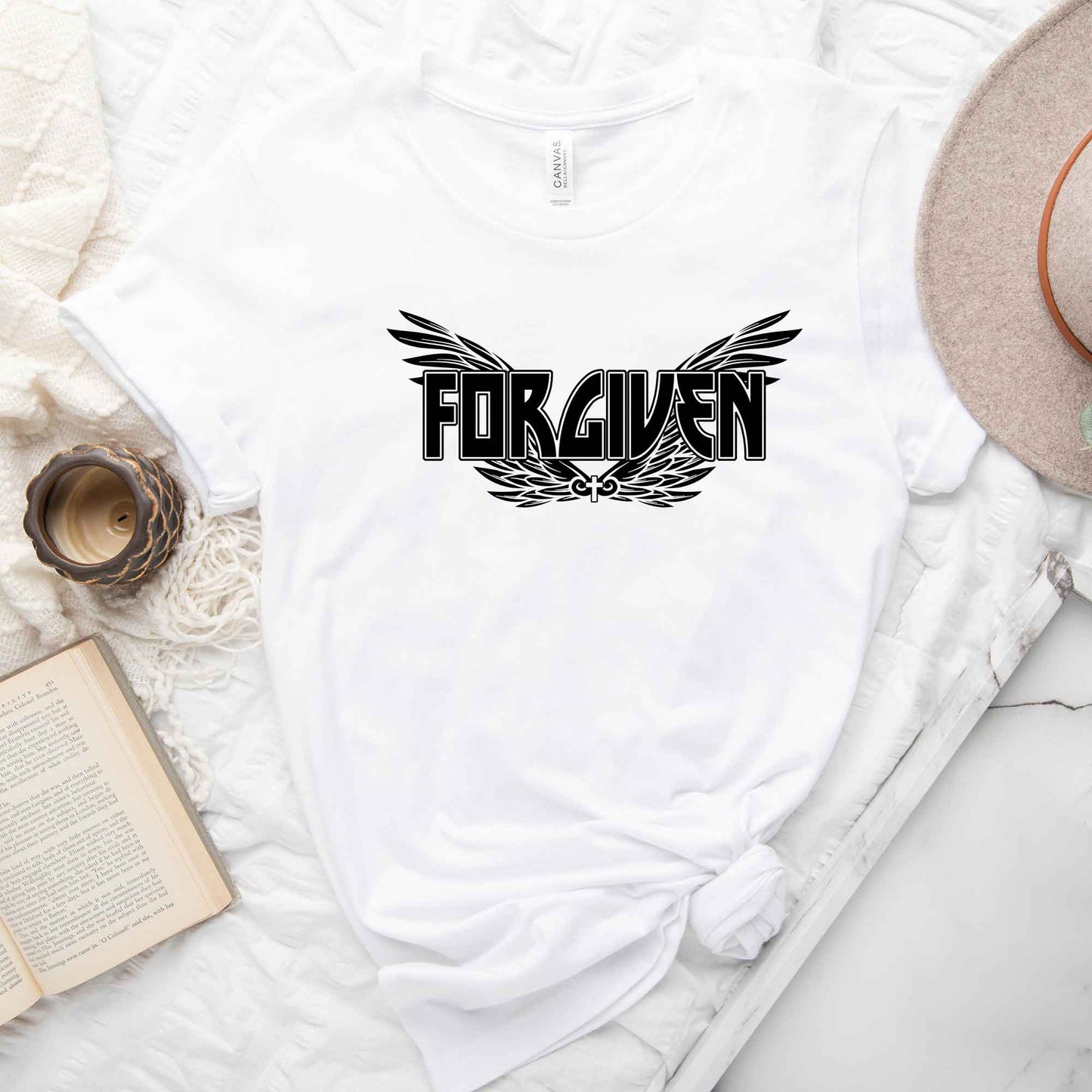 Forgiven Wings | Short Sleeve Crew Neck