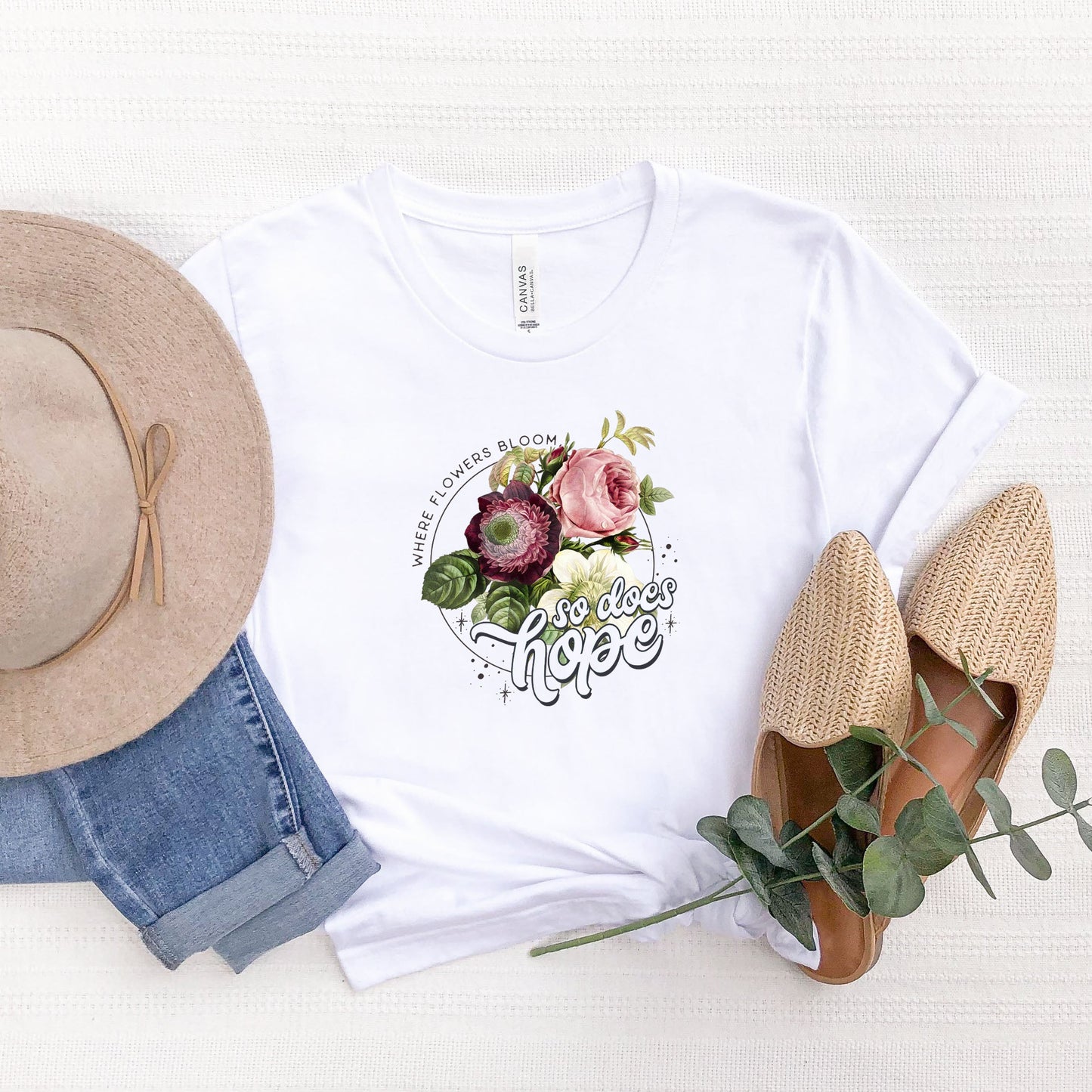 Where Flowers Bloom | Short Sleeve Crew Neck