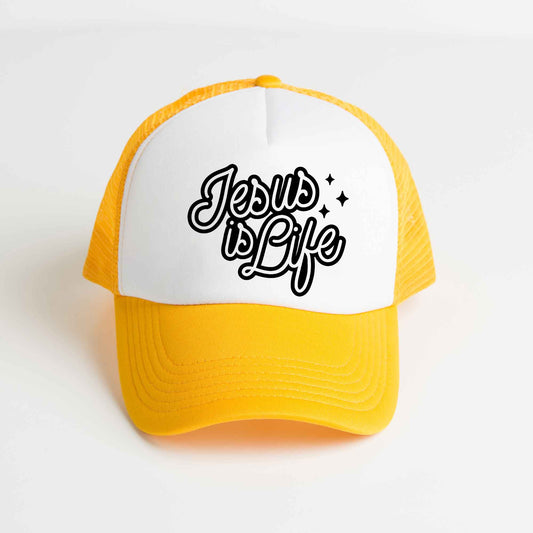 Jesus Is Life | Foam Trucker Hat