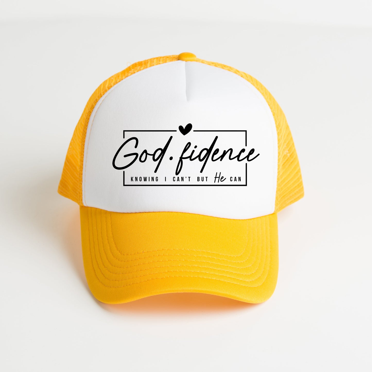 Godfidence Knowing I Can't But He Can | Foam Trucker Hat