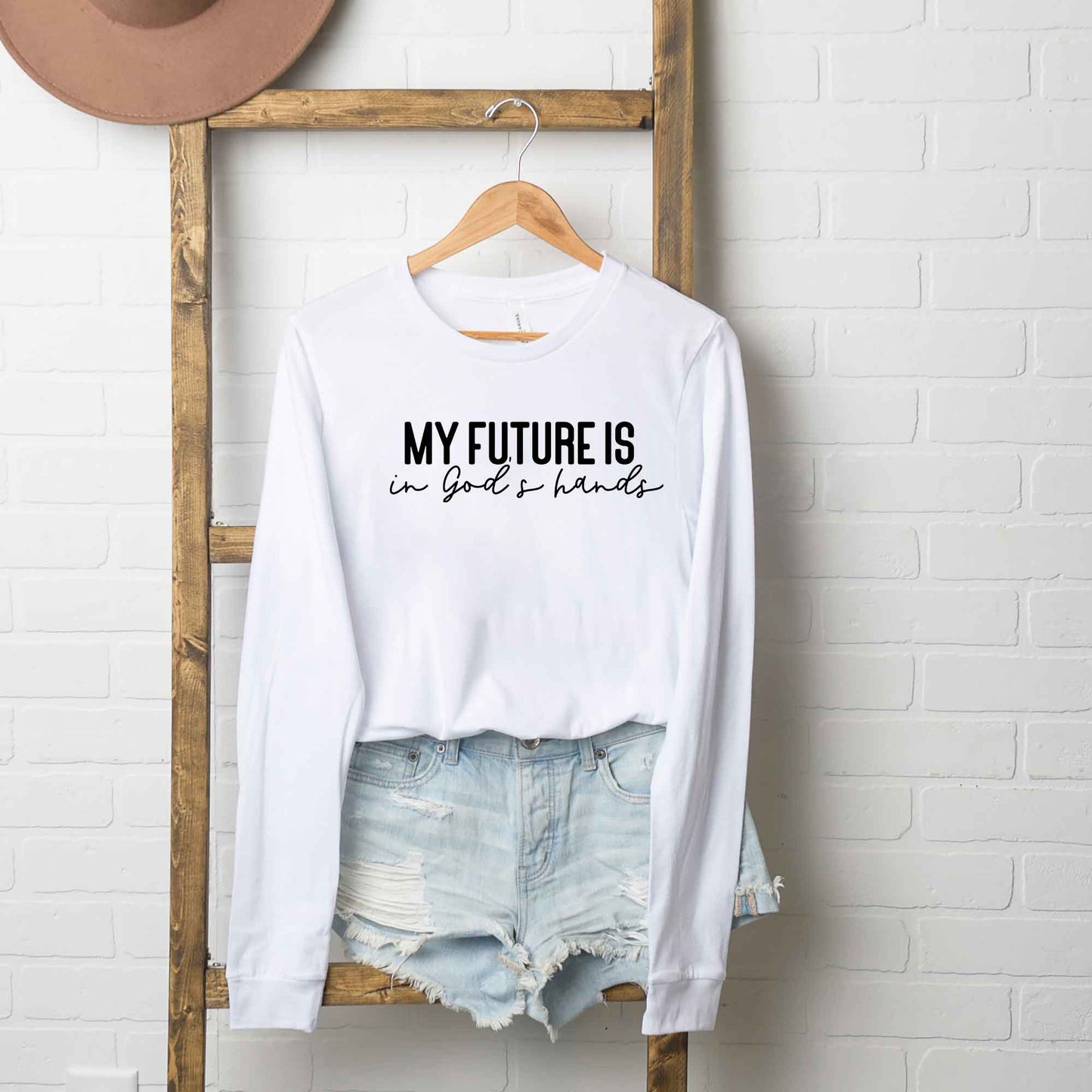 Future Is In God's Hands | Long Sleeve Crew Neck