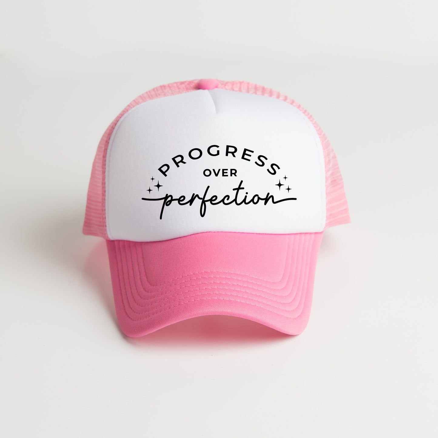 Progress Over Perfection | Foam Trucker Hat