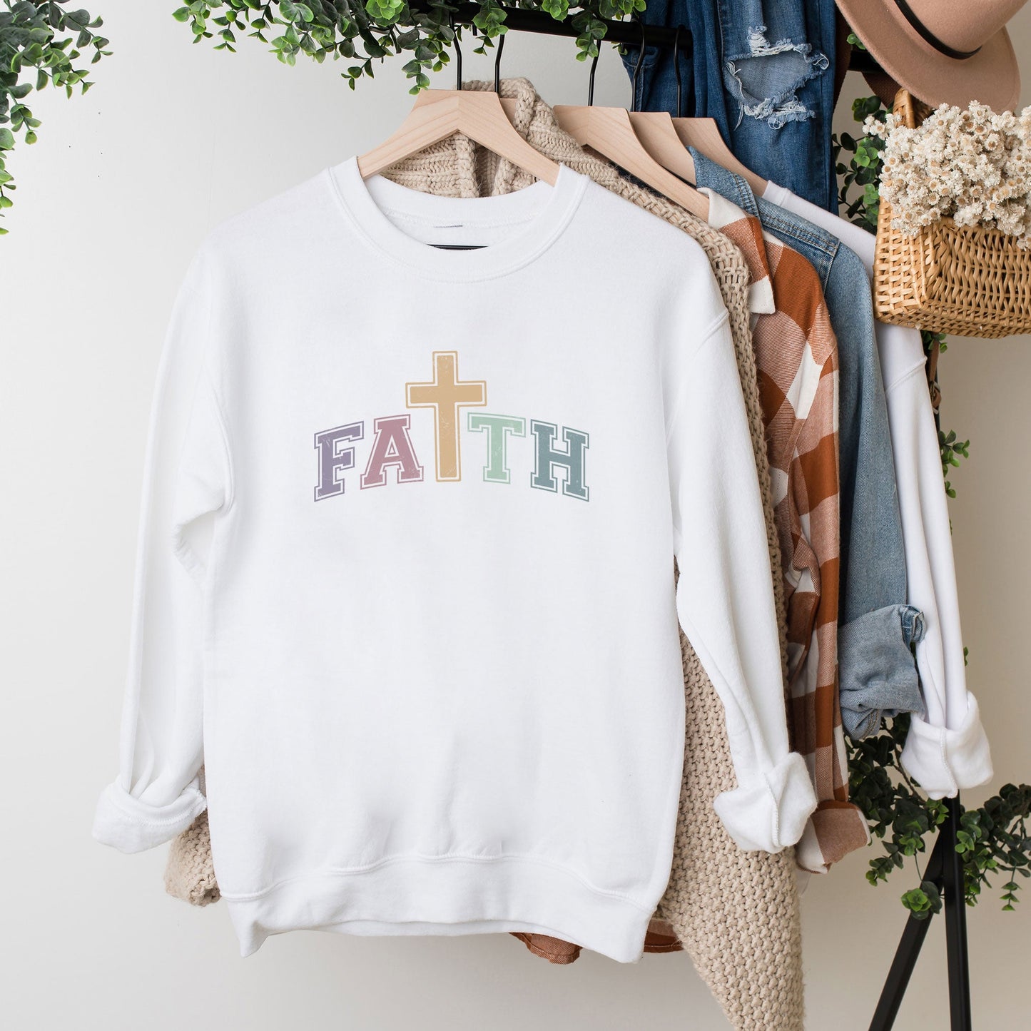 Faith Cross | Sweatshirt