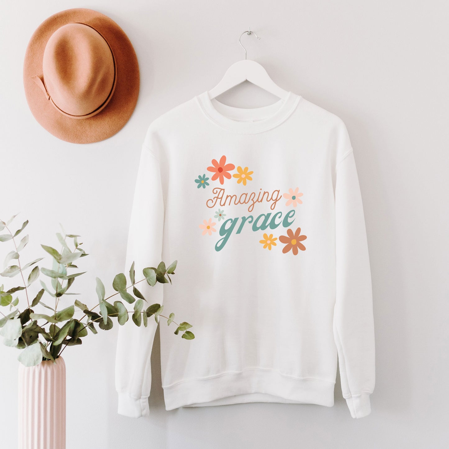 Amazing Grace Flowers | Sweatshirt