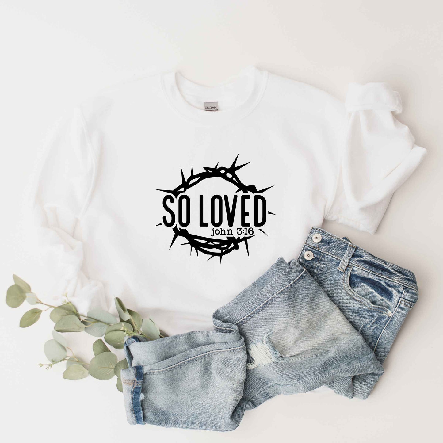 So Loved Scripture | Sweatshirt