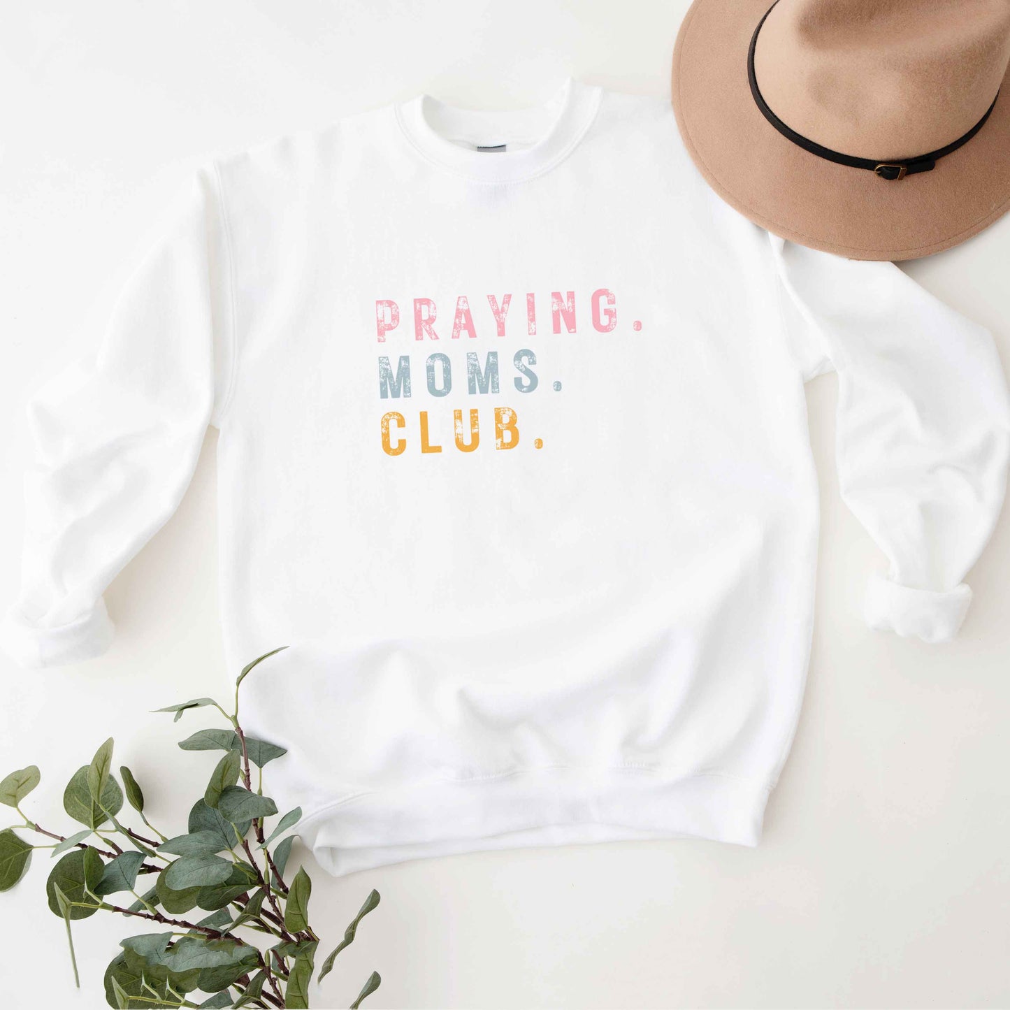 Praying Mom's Club Colorful | Sweatshirt