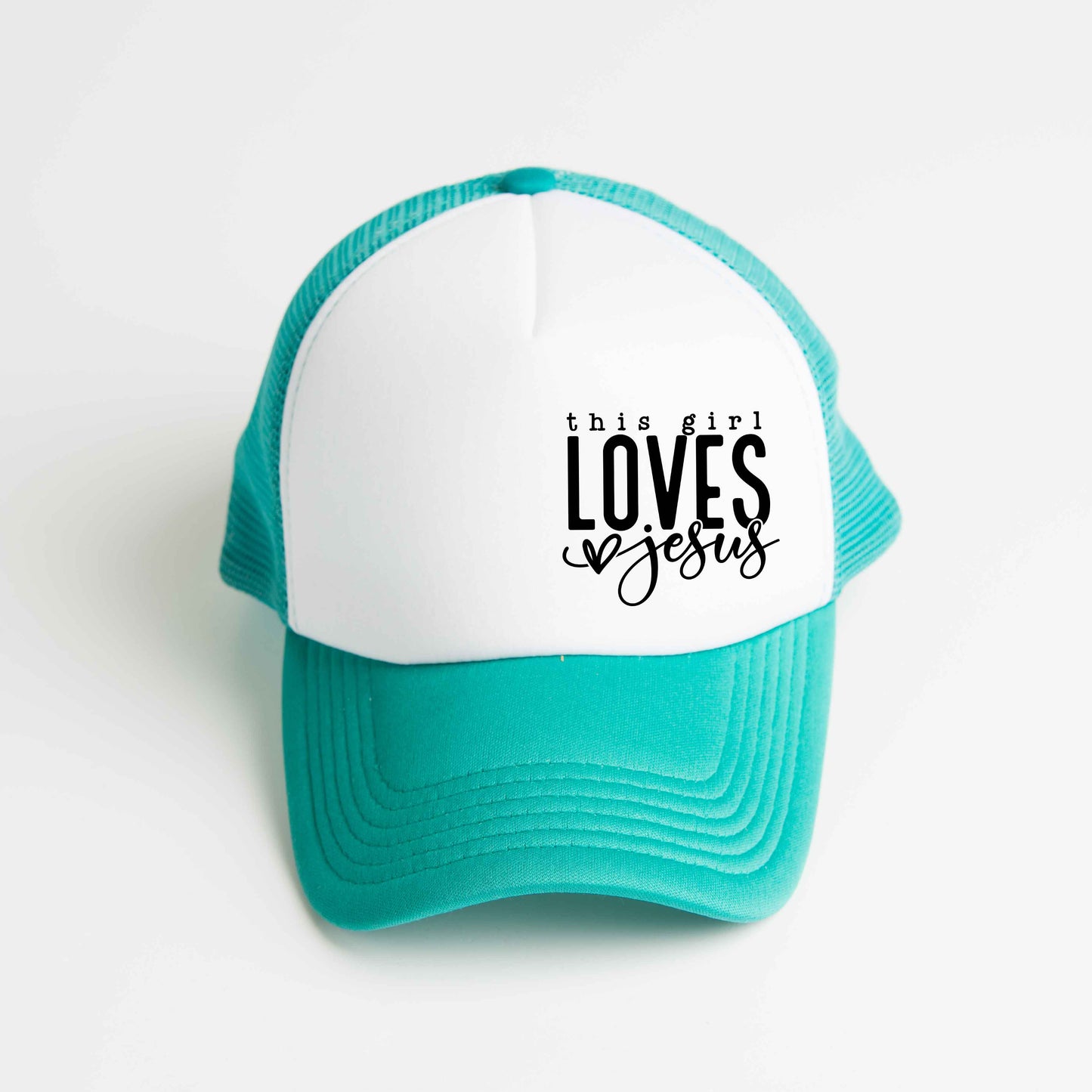 This Girl Loves Jesus | Foam Trucker Hat