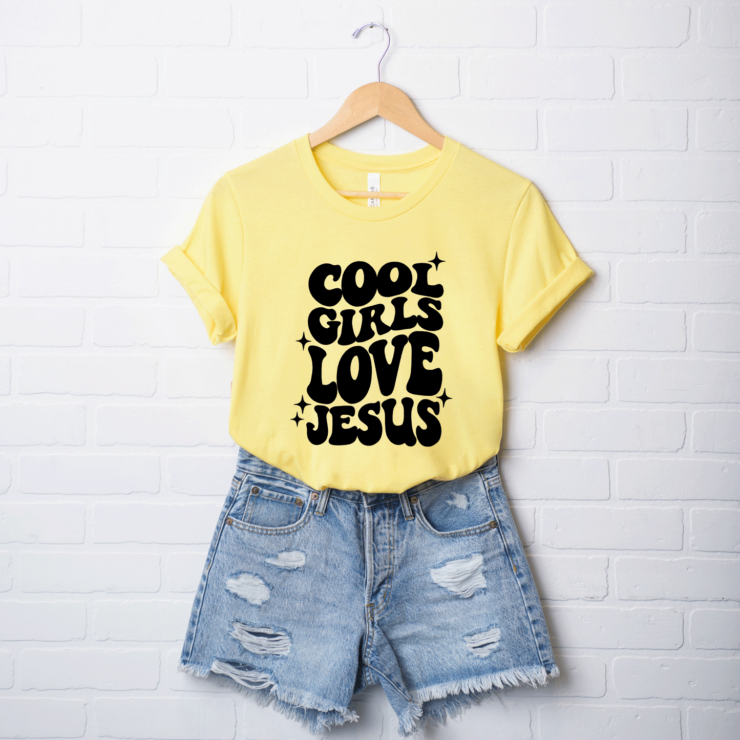 Cool Girls Love Jesus | Short Sleeve Crew Neck